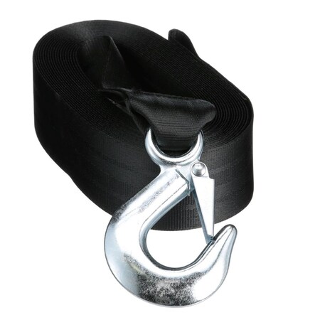 Pinpoint 2 x 20 ft. 1320 lbs Black Winch Strap PI1739093